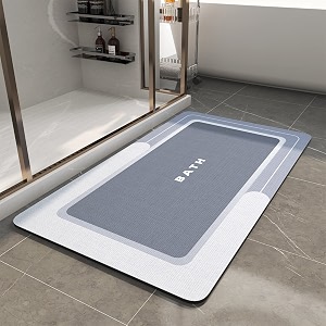 MontVoo-Bath Mat Rug-Innovative Bathroom Rug Mat Super