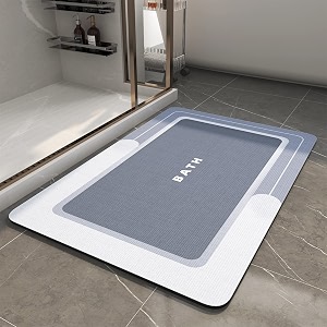 MontVoo-Bath Mat Rug-Innovative Bathroom Rug Mat Super