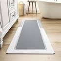 MontVoo-Bath Mat Rug Long Non Slip Super