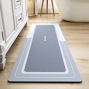 MontVoo-Bath Mat Rug Runner Long Bathroom Mat