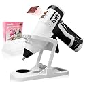 MONVICT Cordless Digital Display Hot Glue Gun with Holder Base