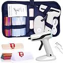 MONVICT Cordless Hot Melt Glue Gun, Smart Power-Off with 2.2 Ah Battery