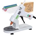 MONVICT Hot Glue Gun Kit,40W Mini Glue Gun with Suction Cups Stand