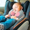 MOOB Kids Pillow Support Neck Pillow for Car &amp; Airplane, Traveling Gifts for Toddler &amp; Children U-Shape Car Seat Head Travel Neck Pillow Support Pink …