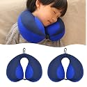 MOOB Kids Travel Pillow, Kids Head Neck &amp; Chin Support U Shape Pillows, Travel Sleeping Essentials, Perfect for Car Airplane