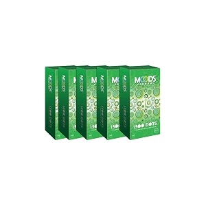 moods 1500 dots combo condom pack of 5