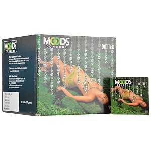 moods dotted condoms pack of 120