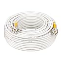 MOOKEERF CB Coax Cable,100ft RG8x Coaxial Cable PL259 Male to Male,PVC White Marine Antenna Cable UHF Cable CB Antenna Cable for CB Radio,HAM Radio,VHF Radio,SWR Meter,Antenna Analyzer