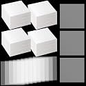 Mooliwe 2000 Pcs Cellulose Weighing Paper Sheet 4'' x 4'', Nitrogen Free