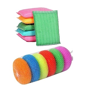MOOLYAVAAN Products Multi Colour Foam Pad Sponge