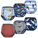MooMoo Baby Training Underwear for Boys and Girls Absorbent Toddler Training Pants for Girs 2T-7T