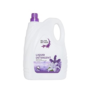moon amp mount liquid detergent 5 litre top load front load detergent liquid for washing machine - balanced ph non-toxic lavender
