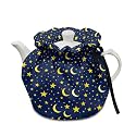Moon Stars Tea Cosy for Teapots Tea Pot Cover Insulation and Keep Warm Breakfast Warmer Home Kitchen Table Decorative Accessories