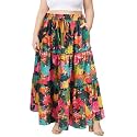 Moon Wood Plus Size Maxi Skirts for