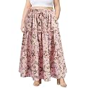 Moon Wood Plus Size Maxi Skirts for