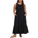 Moon Wood Women39s Plus Size Sleeveless Summer
