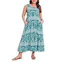 Moon Wood Women39s Plus Size Sleeveless Summer