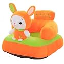 MoonFlare Baby Sofa Seat Chair Cartoon New Born Rocking Chair for Baby/Kids Sofa Chair Plush Cushion Sofa Playing Toys (0-2 Years) - Rabbit