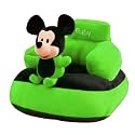 MoonFlare Baby Sofa Seat Chair Cartoon New Born Rocking Chair for Baby/Kids Sofa Chair Plush Cushion Sofa Playing Toys (0-2 Years) - Green China