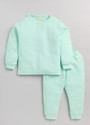 MOONKIDS Top - Pyjama Set Thermal For Boys & Girls (Green, Pack of 1)
