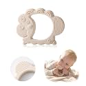 Moonkie Teething Toy, Safe &amp; Easy to Hold BPA Free Silicone Baby Soothing Teethers, Prevent Finger Sucking Teether Toys Best for Babies 0-6 6-12 Months (Sheep Shifting Sand)