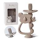 Moonkie Koala Baby Teether &amp; 360° Silicone Toothbrush, Teething Toy, 3M+