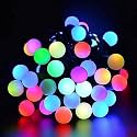 MoonlitDreams 12M 42 LED Multicolor Goti String Lights – Diwali Decoration Waterproof Fairy Lights for Festival, Christmas, Wedding & Home Decor