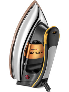 moonstruck by suprimo 18 kg heavy weight plancha iron 1400 w dry iron black