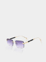 MOONX Rectangular Sunglasses