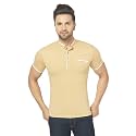 Men's Cotton Blend Half Sleeve Henley T-Shirt