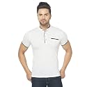 Men's Cotton Blend Half Sleeve Henley T-Shirt