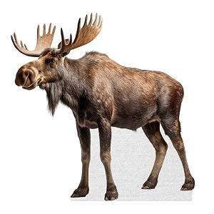 Moose - Life Size Cardboard Cutout Standup