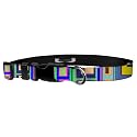 Moose Pet Wear Adjustable Collar 1" XL, Geo Squares