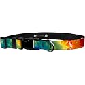 Moose Pet Wear Adjustable Collar 3/4" S, Tie-Dye