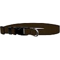 Moose Pet Wear Adjustable Collar 3/4" S, Brown