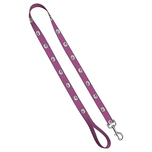 moose pet wear leash 34 inch by 6 feet university of iowa - pink carbon fiber