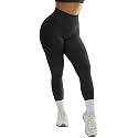 MOOSLOVER Seamless Butt Lifting Workout Leggings for Women High Waist Yoga Pants Compression Contour Tights