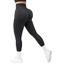 MOOSLOVER Seamless Butt Lifting Workout Leggings for Women High Waist Yoga Pants Compression Contour Tights
