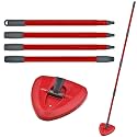 Mop Handle for Ocedar,Spin Mop Replacement Head Base Compatible with O Cedar,4-Section Spin Mop Handles and Base for EasyWring Spin Mop