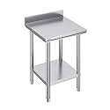 Mophorn Stainless Steel Table Work Table 24 x 24 x 34 Inch Commercial Food Prep Worktable Heavy Duty Prep Worktable Metal Work Table with Adjustable Feet for Restaurant, Home and Hotel