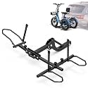 MOPHOTO Folding Trike Rack, Bike Hitch Mount, Etrike Carrier, 170lbs Load