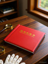 Mopslik 240 Pockets Coin Holder Collection Coin Storage Album Book for Collectors For 3X3 CM Coins (Red) Album