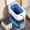 MOPUP Bathroom Trash Can,Includes 180 Drawstring Trash Bags.