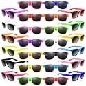 Morcheiong Neon Colors Sunglasses Unisex Party Sunglasses Favors Goody Bag Fillers Fun Gift for Birthday Party Beach Pool Party