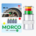 MORCO Brass Tyre Valve Cap for Car