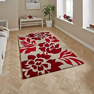 Mordern Design Handmade Tufted Carpet Pure Woollen