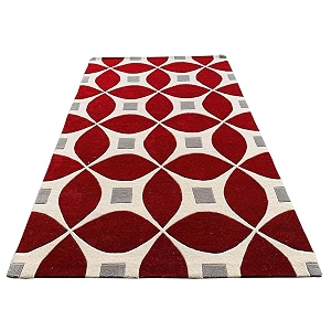 Mordern Design Handmade Tufted Carpet Pure Woollen