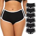 Mordlanka Women Boyshorts Underwear Cotton Panties Stretch Boxer Brief…