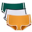 Mordlanka Women Boyshorts Underwear Cotton Panties Stretch Boxer Brief…
