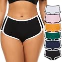 Mordlanka Women Boyshorts Underwear Cotton Panties Stretch Boxer Brief…